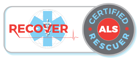 RECOVER Certified ALS Rescuer Badge